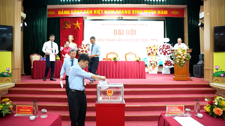 HTX nông nghiệp và Dịch vụ Yên Sở tổ chức Đại hội đại biểu thành viên nhiệm kỳ 2026-2031- Ảnh 11.