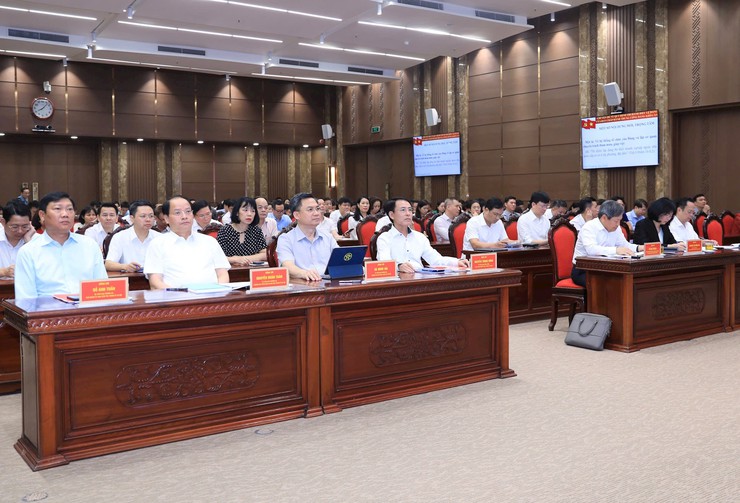 Xã Minh Châu tham dự hội nghị toàn quốc nghiên cứu, học tập, quán triệt Nghị quyết Hội nghị lần thứ Hai – Ban Chấp hành Trung ương Đảng khóa XIV.- Ảnh 2.