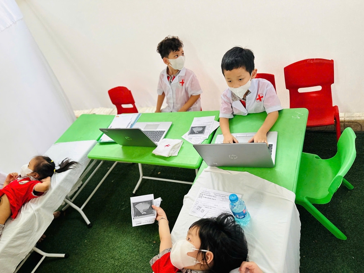 TRƯỜNG MẦM NON TRẦN PHÚ TỔ CHỨC HOẠT ĐỘNG TRẢI NGHIỆM “BIỆT ĐỘI BLOUSE TRẮNG TÝ HON” NĂM HỌC 2025–2026- Ảnh 4.