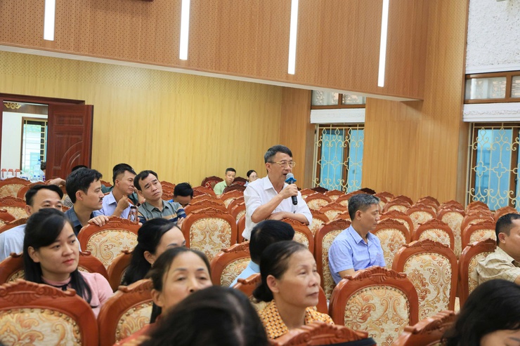 UBND XÃ THƯ LÂM TỔ CHỨC HỘI NGHỊ GIAO BAN CÁC BAN CHỈ ĐẠO VÀ TRIỂN KHAI CÁC KẾ HOẠCH “THÁNG HÀNH ĐỘNG VÌ AN TOÀN THỰC PHẨM”, “THÁNG NHÂN ĐẠO”, - Ảnh 13.