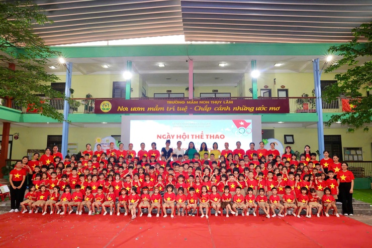 Trường Mầm non Thụy Lâm tưng bừng tổ chức Ngày hội thể thao năm học 2025–2026- Ảnh 30.