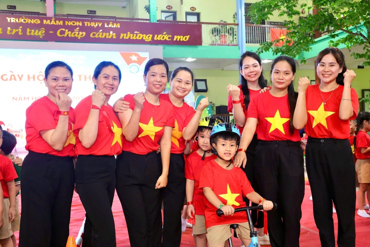 Trường Mầm non Thụy Lâm tưng bừng tổ chức Ngày hội thể thao năm học 2025–2026- Ảnh 24.