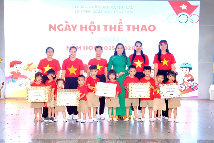 Trường Mầm non Thụy Lâm tưng bừng tổ chức Ngày hội thể thao năm học 2025–2026- Ảnh 32.