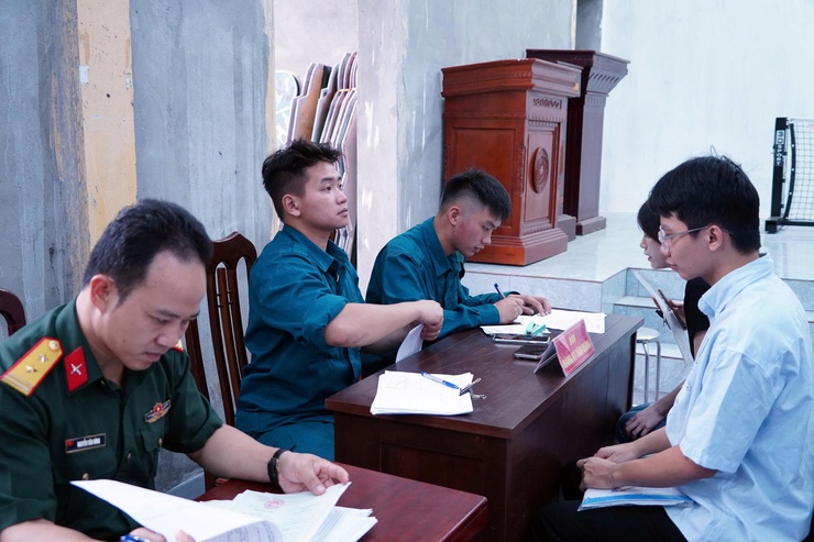 Phường Chương Mỹ tiếp tục tổ chức đăng ký nghĩa vụ quân sự năm 2026- Ảnh 4.