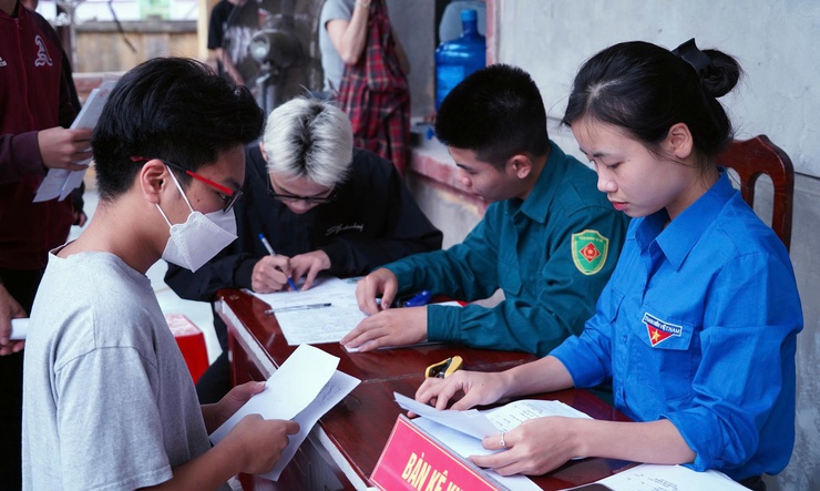 Phường Chương Mỹ tiếp tục tổ chức đăng ký nghĩa vụ quân sự năm 2026- Ảnh 3.