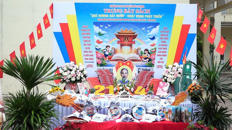 Xã Dân Hòa tổ chức Lễ phát động Ngày Sách và Văn hóa đọc Việt Nam lần thứ 5 và Hội thi xếp sách nghệ thuật năm 2026- Ảnh 13.
