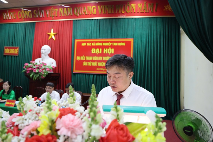 Đại hội HTX Nông nghiệp Tam Hưng 2026: Chủ động vượt khó, nâng cao giá trị sản xuất nông nghiệp- Ảnh 1.