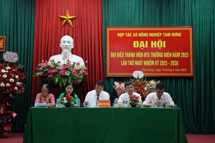 Đại hội HTX Nông nghiệp Tam Hưng 2026: Chủ động vượt khó, nâng cao giá trị sản xuất nông nghiệp- Ảnh 8.