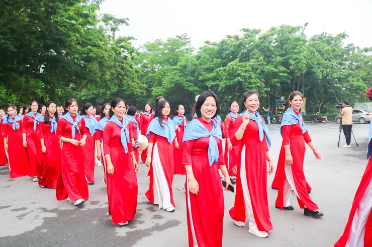 SẮC MÀU PHỤ NỮ QUỐC OAI MỞ MÀN ẤN TƯỢNG CHUỖI HOẠT ĐỘNG LỄ HỘI CHÙA THẦY 2026- Ảnh 13.