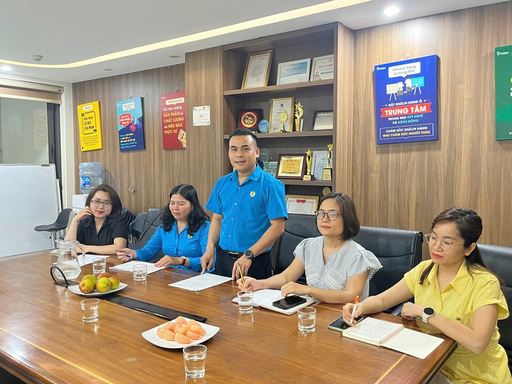 CÔNG ĐOÀN PHƯỜNG CẦU GIẤY: TĂNG CƯỜNG KHẢO SÁT, PHÁT TRIỂN TỔ CHỨC CÔNG ĐOÀN CƠ SỞ- Ảnh 6.