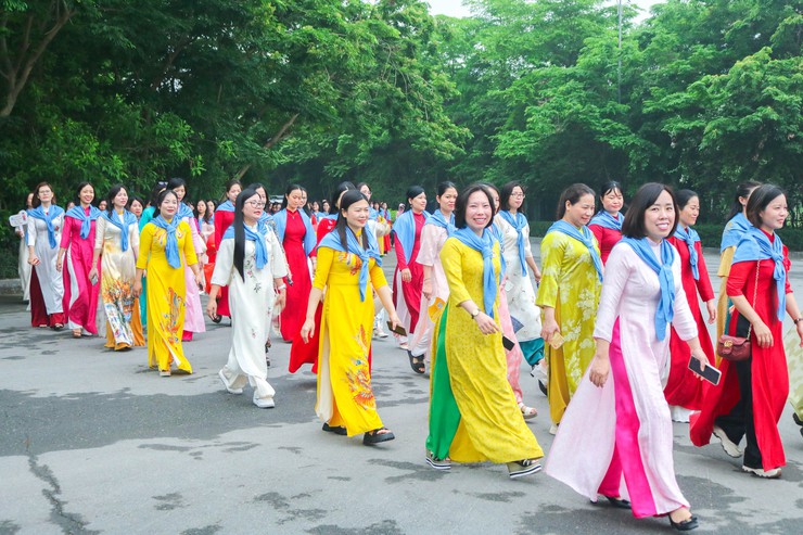 SẮC MÀU PHỤ NỮ QUỐC OAI MỞ MÀN ẤN TƯỢNG CHUỖI HOẠT ĐỘNG LỄ HỘI CHÙA THẦY 2026- Ảnh 16.