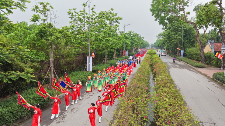 SẮC MÀU PHỤ NỮ QUỐC OAI MỞ MÀN ẤN TƯỢNG CHUỖI HOẠT ĐỘNG LỄ HỘI CHÙA THẦY 2026- Ảnh 20.