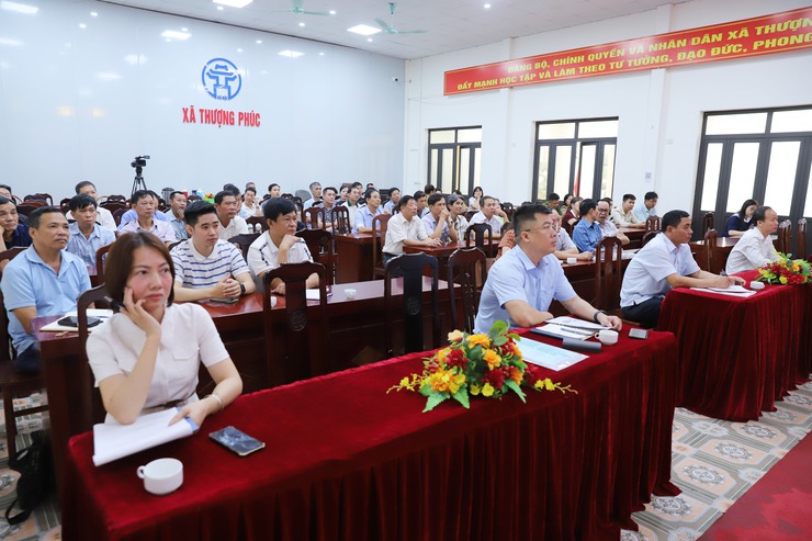 Xã Thượng Phúc ký kết triển khai phương án thu gom và phân loại rác thải tại nguồn- Ảnh 1.