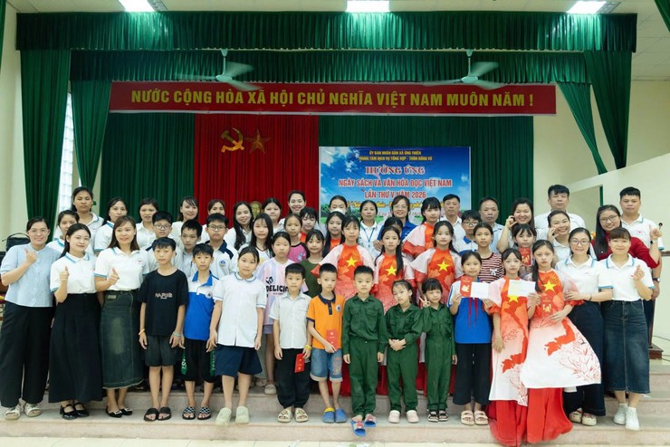 Xã Ứng Thiên tổ chức các hoạt động hưởng ứng Ngày Sách và Văn hóa đọc Việt Nam năm 2026- Ảnh 8.