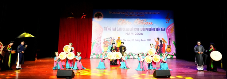 PHƯỜNG SƠN TÂY TỔ CHỨC LIÊN HOAN TIẾNG HÁT DÂN CA NGƯỜI CAO TUỔI NĂM 2026- Ảnh 5.