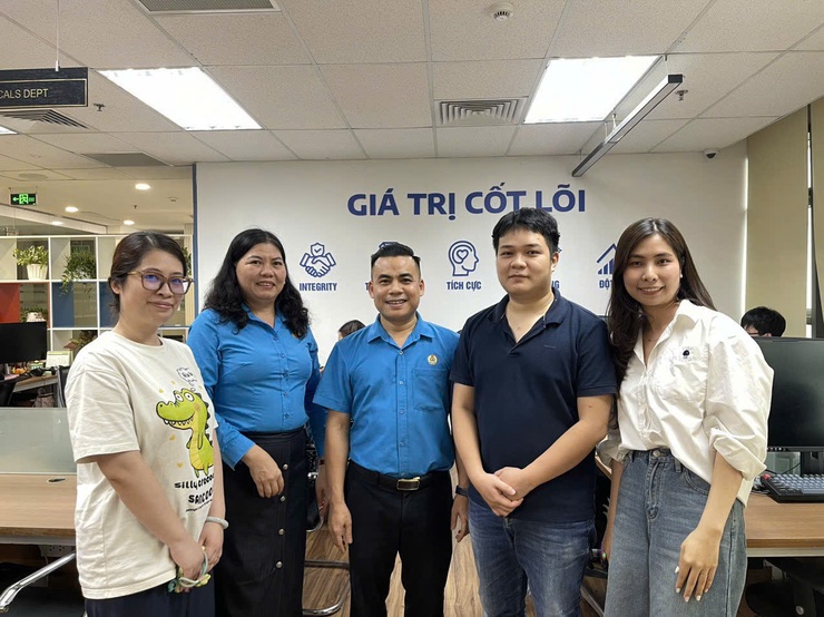 CÔNG ĐOÀN PHƯỜNG CẦU GIẤY: TĂNG CƯỜNG KHẢO SÁT, PHÁT TRIỂN TỔ CHỨC CÔNG ĐOÀN CƠ SỞ- Ảnh 5.