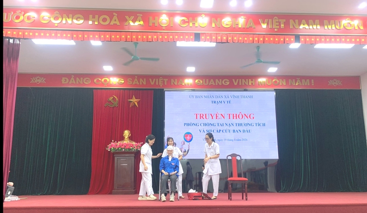 Xã Vĩnh Thanh tổ chức truyền thông phòng, chống tai nạn thương tích – xây dựng cộng đồng an toàn năm 2026- Ảnh 7.