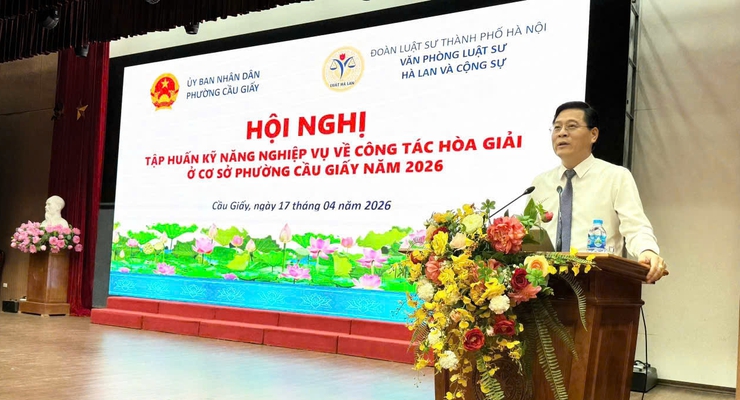 TIN BÀI: NÂNG CAO CHẤT LƯỢNG CÔNG TÁC HÒA GIẢI Ở CƠ SỞ NHẰM HẠN CHẾ ĐƠN THƯ, KHIẾU KIỆN TRÊN ĐỊA BÀN PHƯỜNG CẦU GIẤY- Ảnh 2.