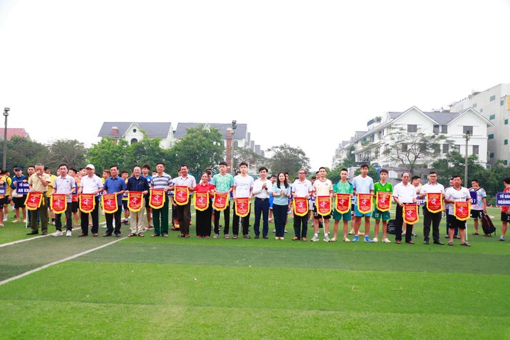 Khai mạc Giải bóng đá Vô địch phường Dương Nội năm 2026- Ảnh 3.