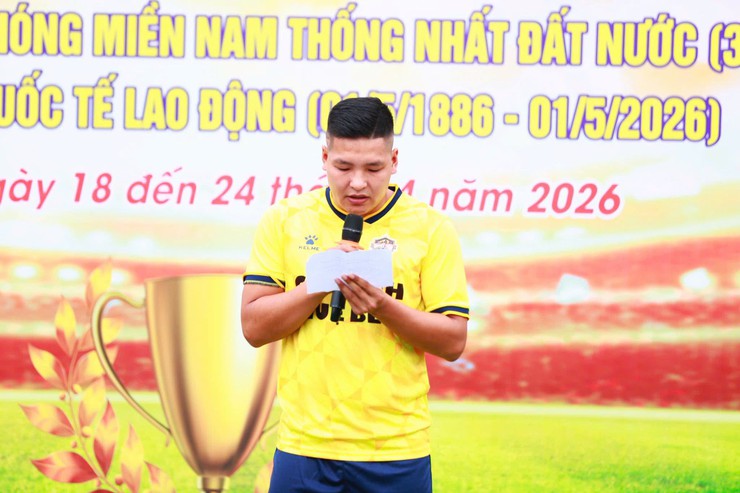 Khai mạc Giải bóng đá Vô địch phường Dương Nội năm 2026- Ảnh 5.