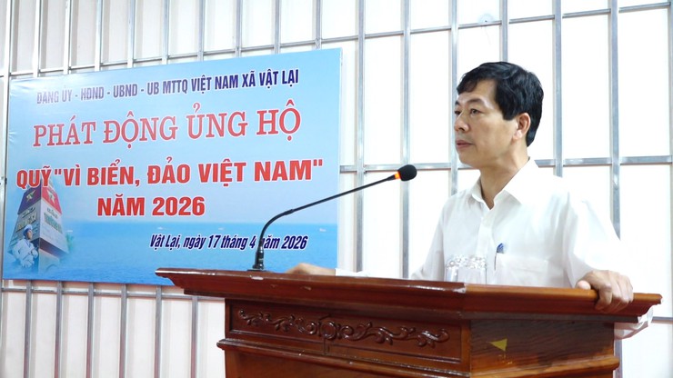 Xã Vật Lại tổ chức lễ phát động ủng hộ Quỹ "Vì biển, đảo Việt Nam" năm 2026- Ảnh 5.