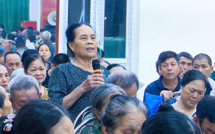 Thượng Phúc lấy ý kiến nhân dân về dự thảo phương án bồi thường dự án Khu đô thị thể thao Olympic- Ảnh 3.