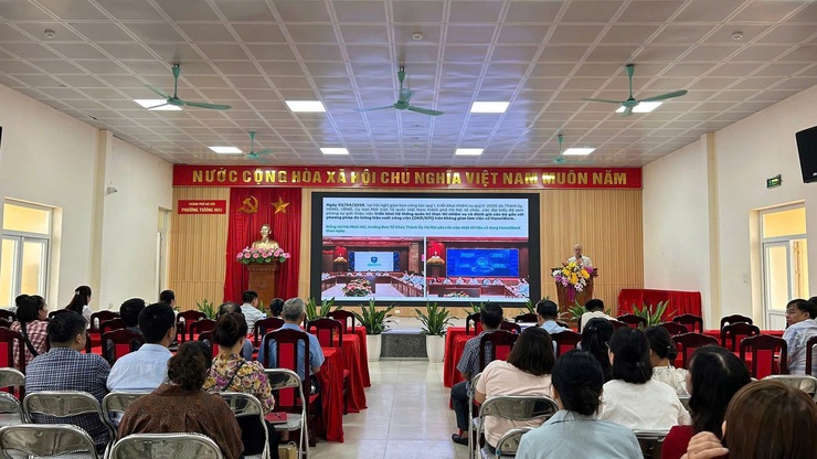 PHƯỜNG TƯƠNG MAI TỔ CHỨC TẬP HUẤN NGHIỆP VỤ HANOIWORK – BÀN LÀM VIỆC SỐ THỐNG NHẤT CHO CÁN BỘ- Ảnh 5.