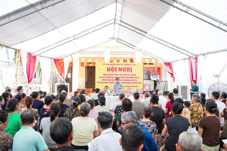 Thượng Phúc: Đồng thuận giải phóng mặt bằng – Động lực triển khai Dự án Khu đô thị Thể thao Olympic- Ảnh 3.