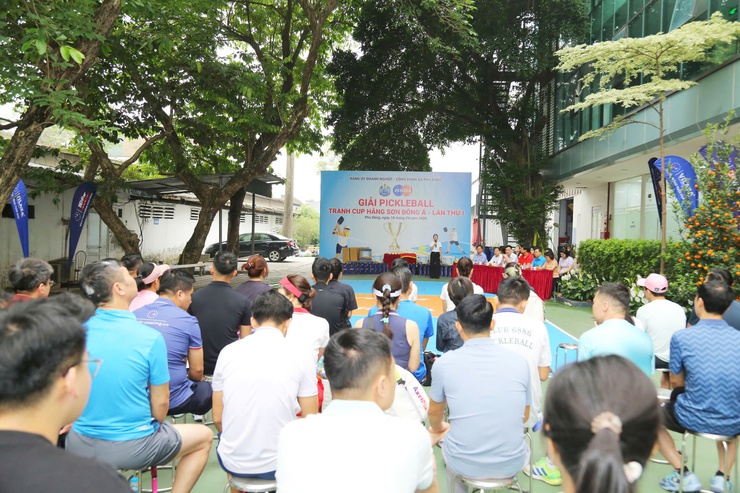 Giải Pickleball tranh cúp Hãng sơn Đông Á lần thứ I thành công tốt đẹp- Ảnh 2.