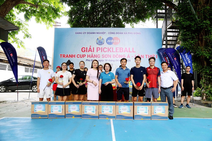 Giải Pickleball tranh cúp Hãng sơn Đông Á lần thứ I thành công tốt đẹp- Ảnh 6.