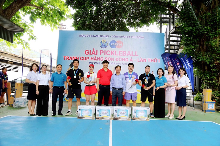 Giải Pickleball tranh cúp Hãng sơn Đông Á lần thứ I thành công tốt đẹp- Ảnh 8.