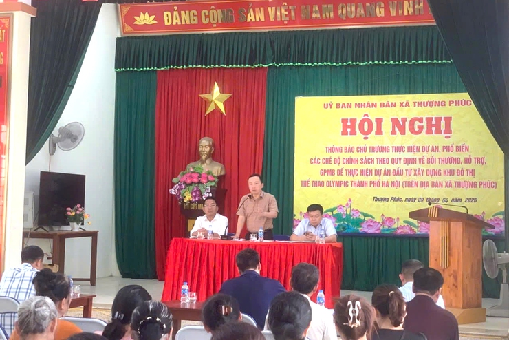 Thượng Phúc: Đồng thuận giải phóng mặt bằng – Động lực triển khai Dự án Khu đô thị Thể thao Olympic- Ảnh 4.