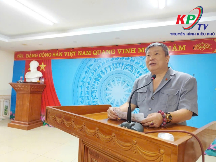 Ban quản lý đầu tư- Hạ tầng xã Kiều Phú tổ chức họp dân triển khai chính sách bồi thường, hỗ trợ GPMB Dự án xây dựng cơ sở 2 Học viện Y- Dược học cổ truyền Việt Nam- Ảnh 3.