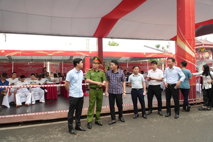 TỔNG DUYỆT CÔNG TÁC RƯỚC KIỆU LỄ KHAI HỘI CHÙA TÂY PHƯƠNG NĂM 2026- Ảnh 7.