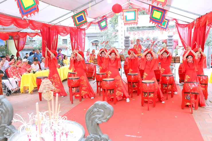 LỄ HỘI TRUYỀN THỐNG ĐÌNH HẬU- Ảnh 2.