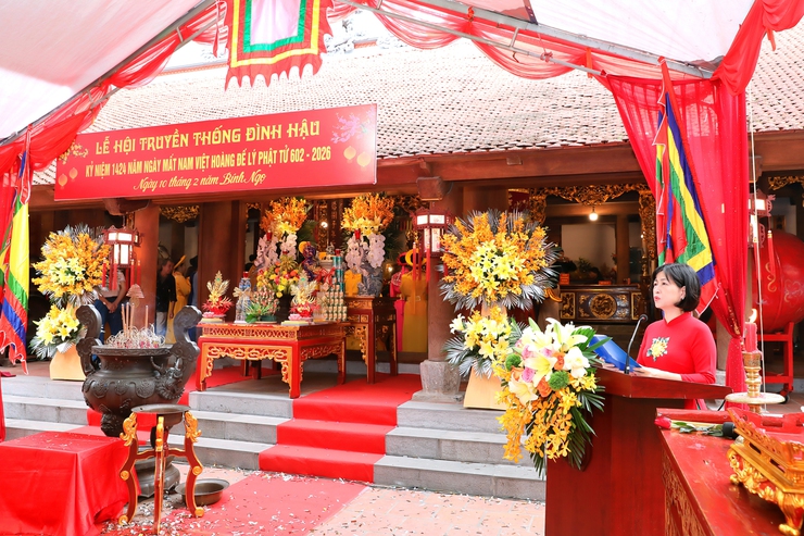 LỄ HỘI TRUYỀN THỐNG ĐÌNH HẬU- Ảnh 3.