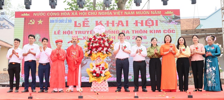 Khai mạc Lễ hội truyền thống 3 thôn Kim Cốc- Ảnh 8.