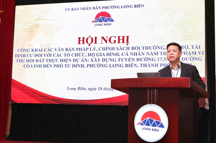 Bảo đảm hài hòa lợi ích trong chỉnh trang hạ tầng tại phường Long Biên- Ảnh 2.