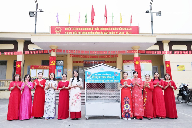 Lan tỏa vai trò phụ nữ Quảng Bị trong xây dựng nếp sống xanh- Ảnh 4.