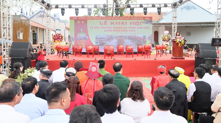 Khai mạc Lễ hội truyền thống 3 thôn Kim Cốc- Ảnh 1.