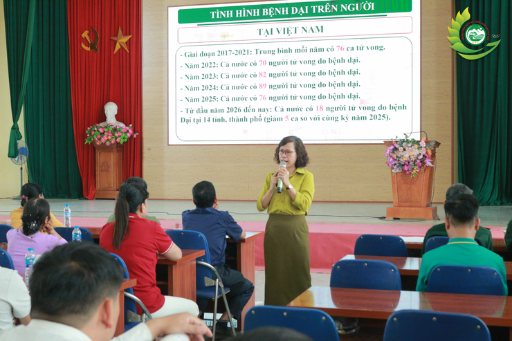 Hội nghị tập huấn, tuyên truyền các biện pháp phòng chống Dại trên địa bàn xã Phú Cát- Ảnh 4.