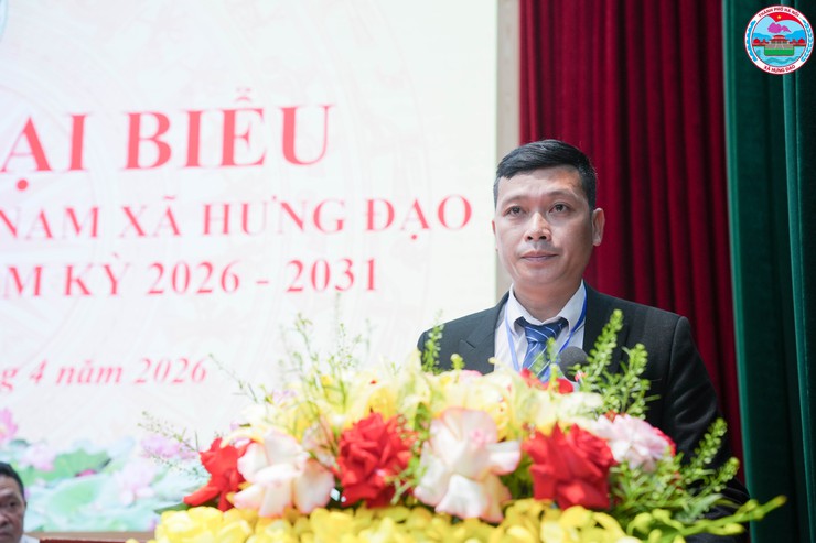 ĐẠI HỘI ĐẠI BIỂU HỘI CHỮ THẬP ĐỎ XÃ HƯNG ĐẠO LẦN THỨ I, NHIỆM KỲ 2026–2031 THÀNH CÔNG TỐT ĐẸP- Ảnh 8.