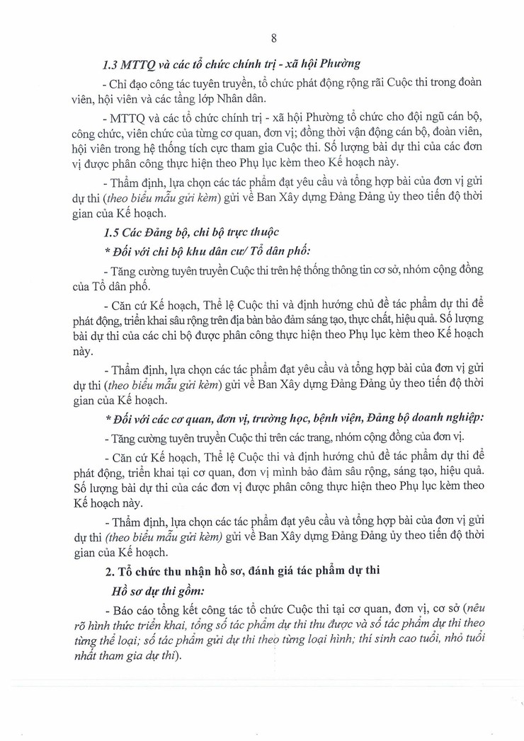 PHƯỜNG VĂN MIẾU – QUỐC TỬ GIÁM PHÁT ĐỘNG CUỘC THI CHÍNH LUẬN BẢO VỆ NỀN TẢNG TƯ TƯỞNG CỦA ĐẢNG NĂM 2026- Ảnh 8.