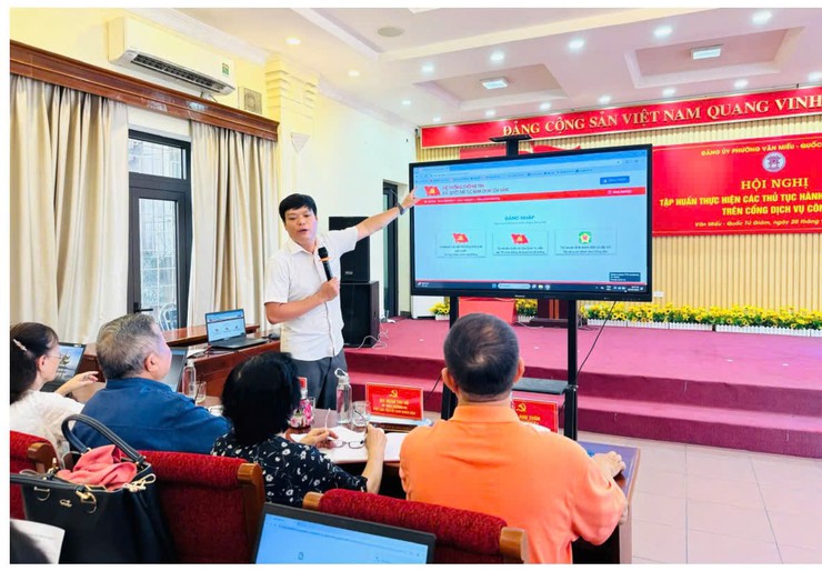 PHƯỜNG VĂN MIẾU - QUỐC TỬ GIÁM THÁO GỠ ĐIỂM NGHẼN BẰNG MÔ HÌNH QUẢN TRỊ ĐÔ THỊ THÔNG MINH- Ảnh 3.