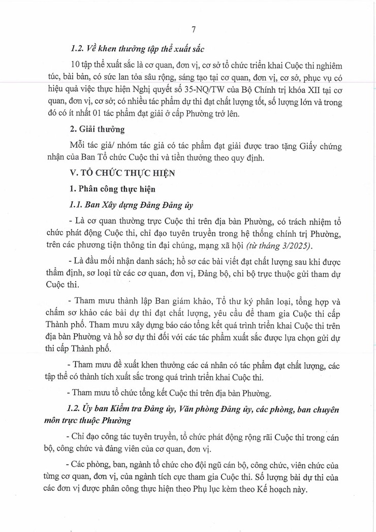 PHƯỜNG VĂN MIẾU – QUỐC TỬ GIÁM PHÁT ĐỘNG CUỘC THI CHÍNH LUẬN BẢO VỆ NỀN TẢNG TƯ TƯỞNG CỦA ĐẢNG NĂM 2026- Ảnh 7.