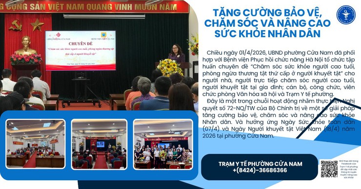 TĂNG CƯỜNG CHĂM SÓC SỨC KHỎE NHÂN DÂN TỪ CƠ SỞ
- Ảnh 6.