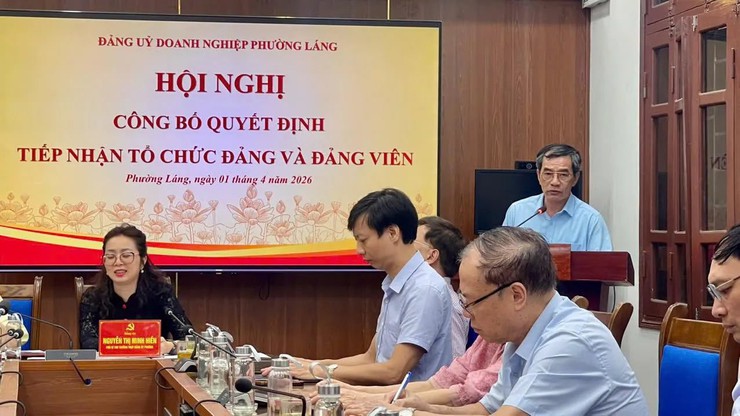 HÀ NỘI: PHƯỜNG LÁNG CỦNG CỐ TỔ CHỨC ĐẢNG TRONG DOANH NGHIỆP, TIẾP NHẬN THÊM CHI BỘ MỚI - Ảnh 5.