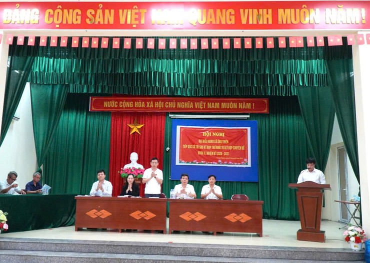 ỨNG THIÊN TỔ CHỨC TIẾP XÚC CỬ TRI SAU KỲ HỌP THỨ NHẤT VÀ KỲ HỌP CHUYÊN ĐỀ HĐND XÃ KHÓA II, NHIỆM KỲ 2026 – 2031- Ảnh 6.