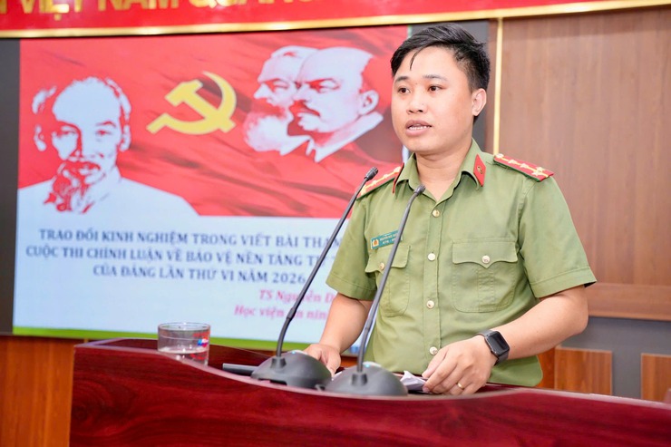 PHƯỜNG LÁNG PHÁT ĐỘNG CUỘC THI CHÍNH LUẬN BẢO VỆ NỀN TẢNG TƯ TƯỞNG CỦA ĐẢNG VÀ HỘI THI BÁO CÁO VIÊN, TUYÊN TRUYỀN VIÊN GIỎI NĂM 2026- Ảnh 5.