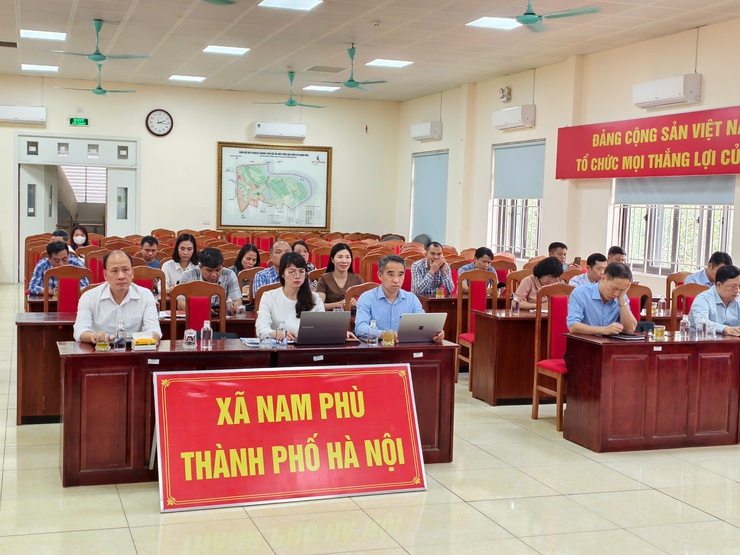 Xã Nam Phù dự hội nghị trực tuyến đánh giá kết quả công tác quý I, triển khai nhiệm vụ trọng tâm quý II-2026- Ảnh 2.